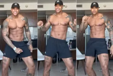 
			
				Leo Santana volta a fazer vídeo dançando sem camisa e pede: 'Não mostrem a Lore'
			
			