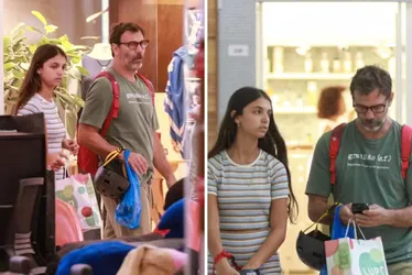 
			
				Marcelo Faria faz rara aparição com a filha Felipa em shopping
			
			