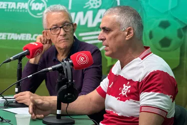 
			
				Marroquim acredita na permanência do CRB e diz: 'A gente não é time de Série C'
			
			