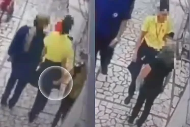 
				Mulher de 80 anos é presa por tapa na bunda de caixa de mercado
			
			