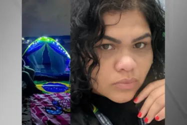 
			
				Mulher morre após ser atingida por raio enquanto acampava
			
			