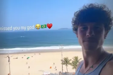 
				Shawn Mendes fica encantado com vista do Rio e diz: 'Brasil, senti saudade de você'
			
			