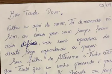 
			
				“Sou inocente e não há uma prova sequer”, escreve Deolane em carta
			
			