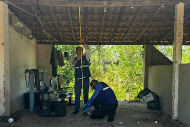 
			
				Veja imagens da reprodução simulada da morte da criança encontrada enforcada
			
			