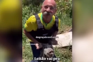 
			
				Vídeo: vereador que ameaçou candidato do PT é gravado maltratando leitão
			
			
