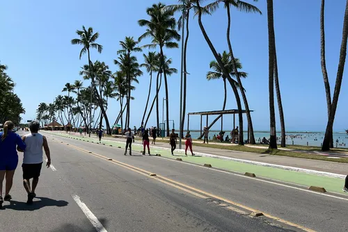 
				Orla de Maceió é fechada para lazer no feriado de Emancipação Política de Alagoas
			
			