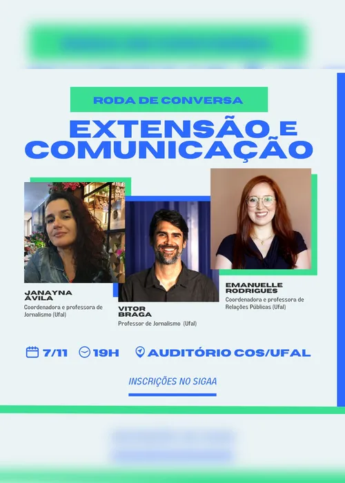 
				
					Estudantes de Jornalismo promovem roda de conversa sobre extensão
				
				