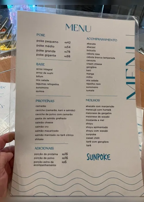 
			
				Gastronomia genuinamente praiana: o sabor do Sun Poke
			
			