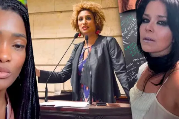 
				
					Famosos comemoram a condenação de assassinos de Marielle Franco
				
				