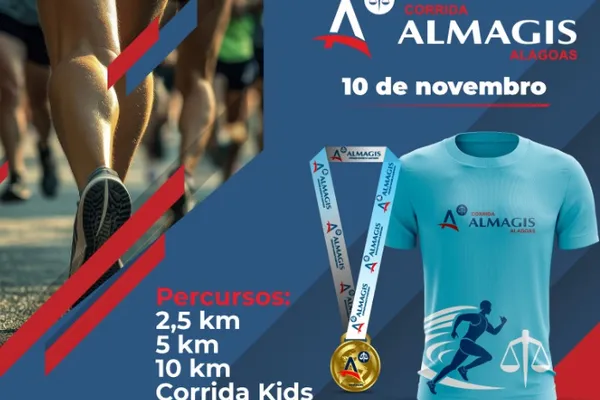 
				
					Inscrições para a Corrida da Almagis acabam em 31 de outubro
				
				