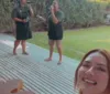 Funcionárias de pousada de Porto de Pedra cantam Bruna Carla para Giovanna Ewbank: "Maravilhosas" imagem