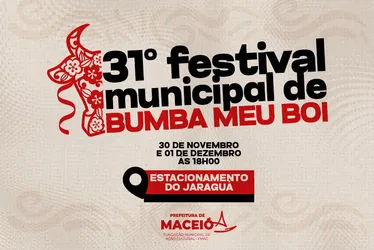 
			
				31º Festival Municipal de Bumba Meu Boi acontece neste fim de semana
			
			