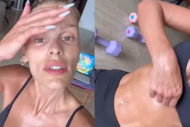 
			
				Em treino intenso, Yasmin Brunet exibe tanquinho
			
			