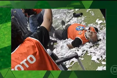
			
				Fotógrafo é atingido por bomba na Arena MRV e levado a hospital
			
			
