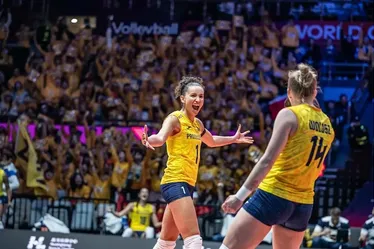 
			
				Gabi Guimarães é eleita a segunda melhor jogadora de vôlei do mundo
			
			