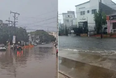 
			
				Porto Alegre é acometida por fortes chuvas e bairros ficam alagados
			
			