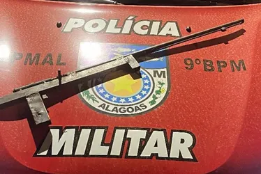 
			
				Proprietário de oficina é preso com arma de fogo artesanal em Piranhas
			
			