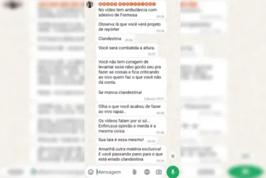 
			
				Radialista ofende repórter com fala racista: “Pode chorar, babuína”
			
			