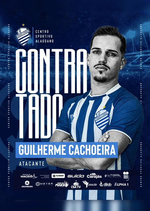 
			
				CSA oficializa a contratação dos atacantes Wellington Nunes e Guilherme Cachoeira
			
			