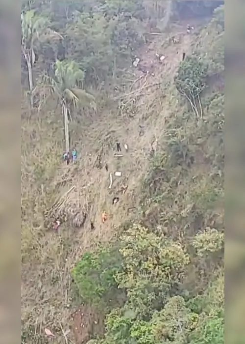 
				
					Ônibus perde o controle e cai em mata na Serra da Barriga; veja imagens
				
				