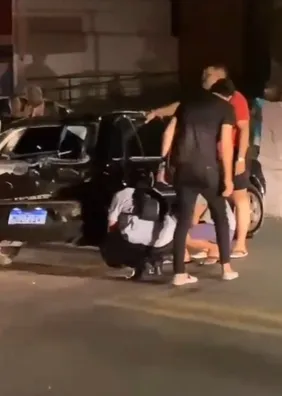 Motorista é preso por embriaguez ao volante após colisão entre carros na Santa Amélia