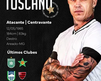 ASA anuncia a contratação do atacante Marcelo Toscano