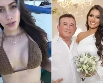 Esposa de Amado Batista conta 'perrengue' em lua de mel: 'Esqueci que eu casei'
