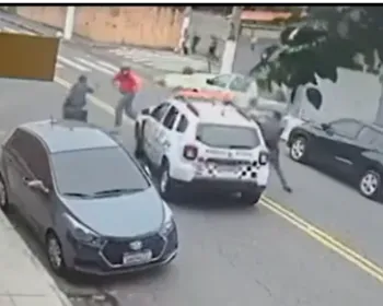PM atropela e prende motociclista que roubou alianças de casal