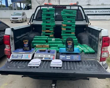 Polícia Militar apreende 130 quilos de drogas em Marechal Deodoro