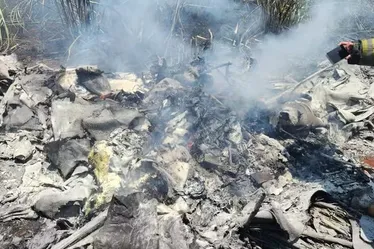 
			
				Avião de pequeno porte cai e mata duas pessoas em São Paulo
			
			