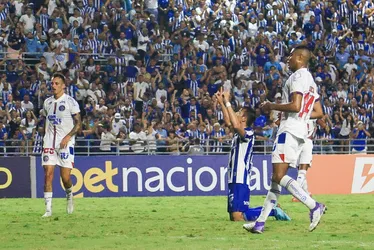 
			
				CSA perde para o Bahia e deixa a liderança do Grupo B da Copa do Nordeste: 2 a 1
			
			