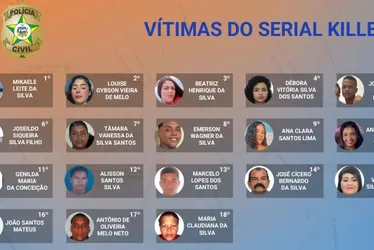
			
				Serial killer de Alagoas: saiba quem são as novas vítimas identificadas pela polícia
			
			
