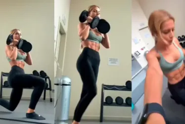 
			
				Com abdômen trincado à mostra, Jade Picon mantém treino no frio de Milão
			
			