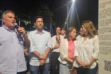
			
				Samyr Malta participa da entrega da revitalização da Praça Emílio de Maya
			
			