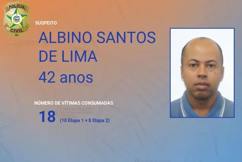 
				Investigação e provas técnicas ligam 18 mortes a serial killer de Alagoas
			
			