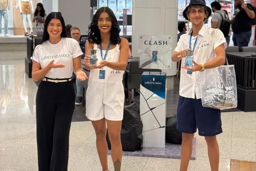 
				O Boticário celebra lançamento de perfumaria masculina, Clash, com ativação no Parque Shopping
			
			
