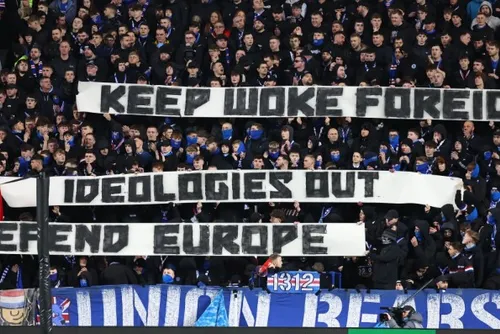 
				Rangers é punido pela Uefa por faixa “racista” exibida por torcedores
			
			