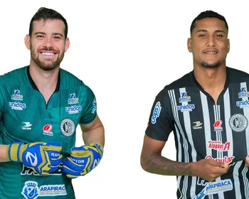 ASA anuncia desligamento do volante Otávio e do goleiro Vinicius Taquini