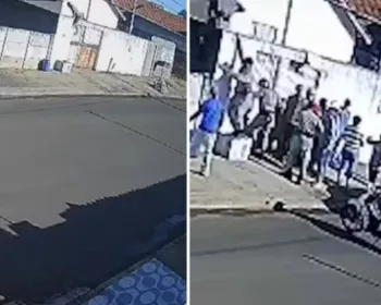 Avó fica ferida ao tentar defender neta de ataque de pit-bull
