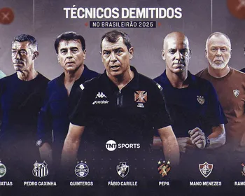 Brasileirão tem sete treinadores demitidos em oito rodadas; confira os nomes