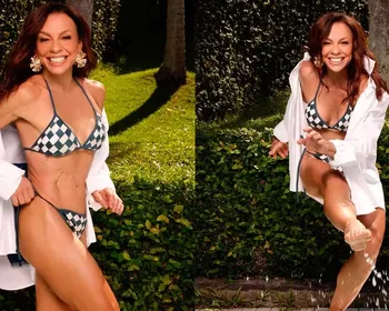 Carla Marins revela o que faz para ter corpo definido