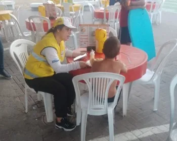 Desorientada, criança de 6 anos é encontrada sozinha na orla de Maceió