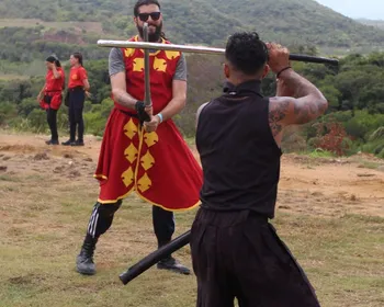 Evento reúne praticantes de swordplay em Maceió