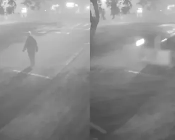 Idosa morre atropelada por carro furtado enquanto fazia caminhada