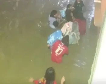 Moradores de Maceió enfrentam alagamentos devido às fortes chuvas; VÍDEOS!