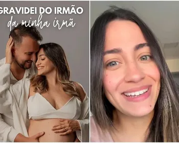 Mulher viraliza ao revelar que engravidou do irmão de sua irmã