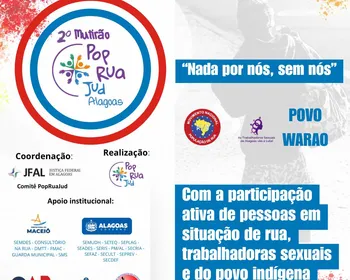 Mutirão da Justiça Federal leva cidadania à população em situação de rua nesta segunda (6)