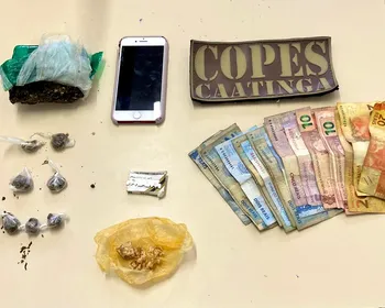 PM prende suspeito de trabalhar para chefe do tráfico em Olho D’água das Flores