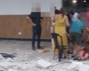 Saiba o estado de saúde dos feridos em desabamento de teto durante casamento no Trapiche