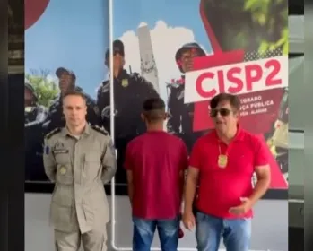 Suspeito de latrocínio contra idoso no Sertão se entrega à polícia após fugir para o ES